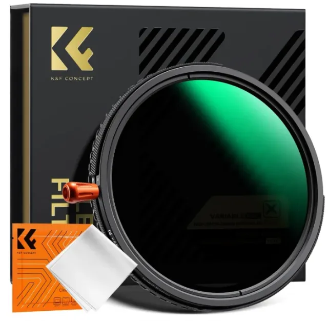 K&amp;F 3 in 1 Filter V ND + CPL + Black mist 1/4