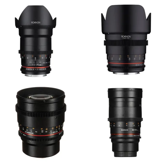 Rokinon Lens Set(35,50,85,135)mm